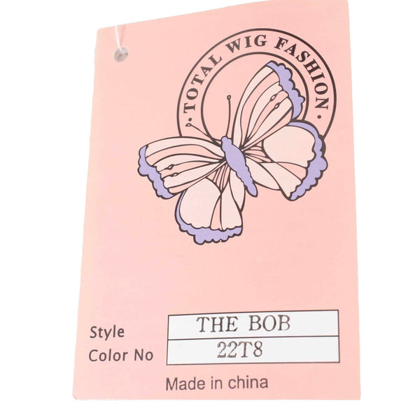 Total Wig Fashion Bonita Collection THE BOB NEW Color 22T8 Big Clip Hairpiece
