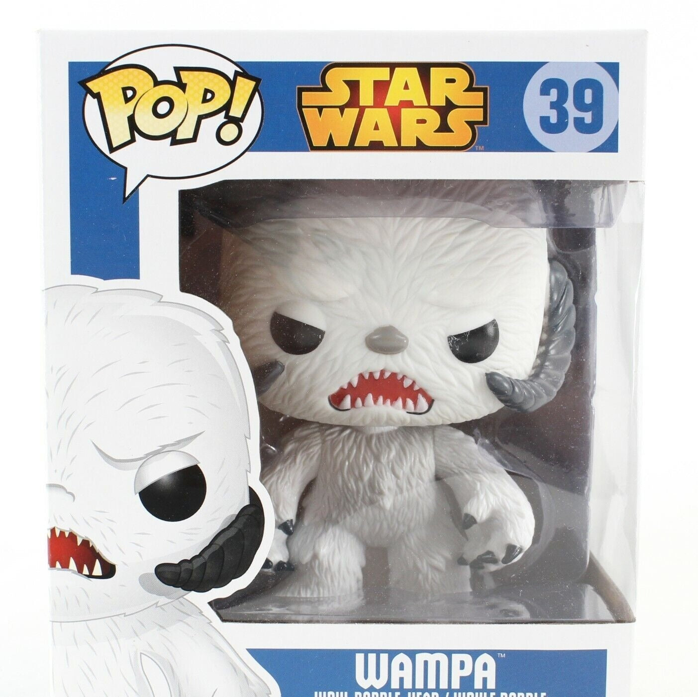 Funko #39 Star Wars Pop Wampa Vinyl Bobble Head Collectible