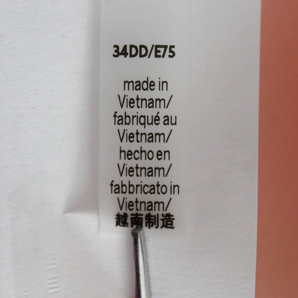 Victorias Secret NEW $70 Sz 34DD Purple Silver Rhinestone T Strap Poly Bra Top