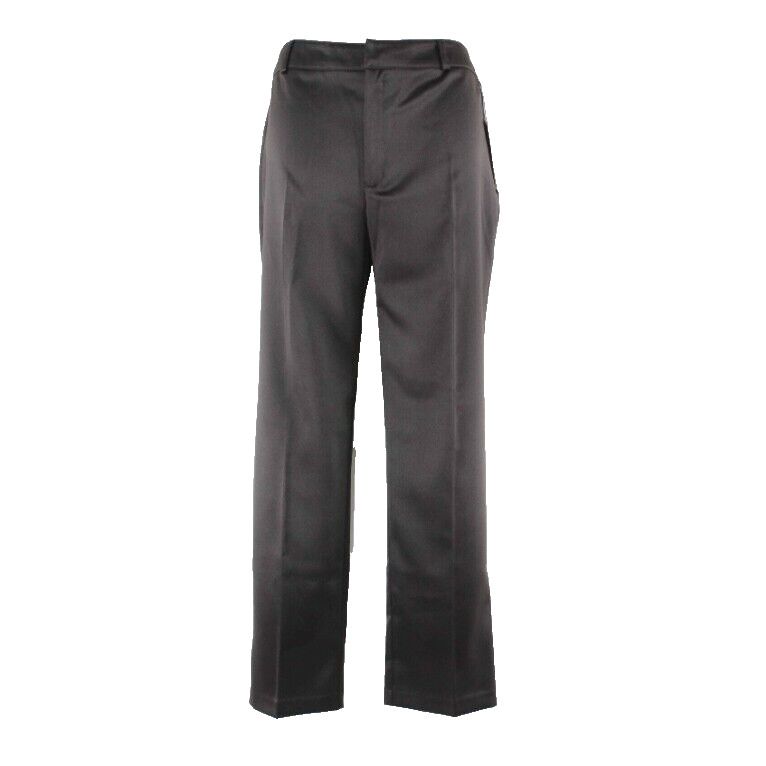 AGB New Cocktail $48 14P x 28" Black Silky Polyester Spandex Trouser Pant