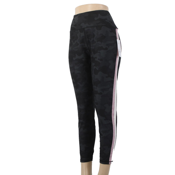 Spiritual Gangster AW Pant NEW $118 Essential Sz XL x 27 Black Camo Pink White