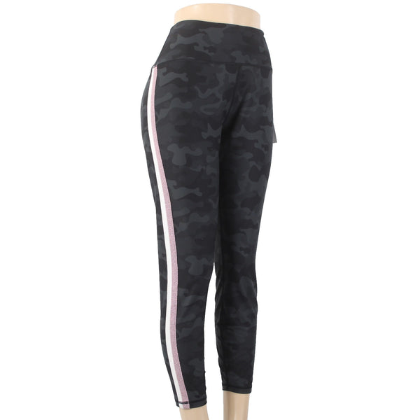 Spiritual Gangster AW Pant NEW $118 Essential Sz XL x 27 Black Camo Pink White