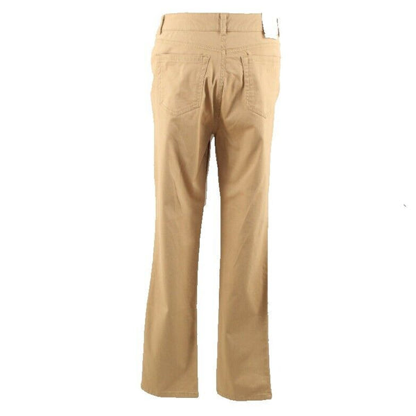 Charter Club NEW $60 Modern Slim Sz 10 x 30 Tan Cotton Blend Pant