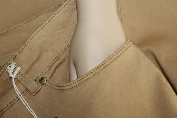 Charter Club NEW $60 Modern Slim Sz 10 x 30 Tan Cotton Blend Pant