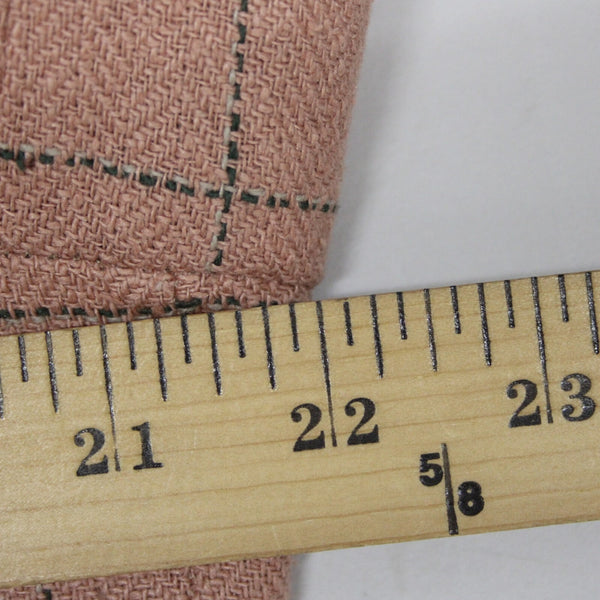 Polo Ralph Lauren Sz 41R Pink Green Windowpane Raw Silk Lined 2 Button Jacket