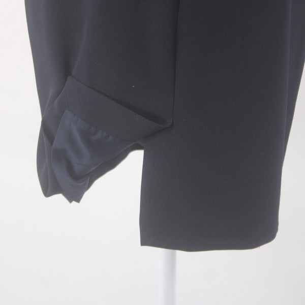 Lauren Ralph Lauren Dress Sz 10 Navy Blue White Lace Polyester Elastane Dress