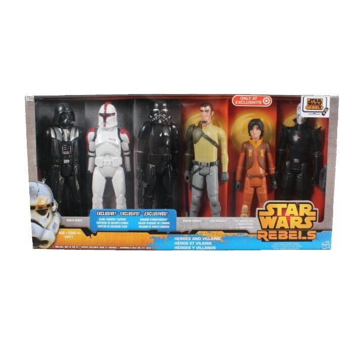 Hasbro Star Wars Rebels Heroes And Villains 6 Pack Action Figure