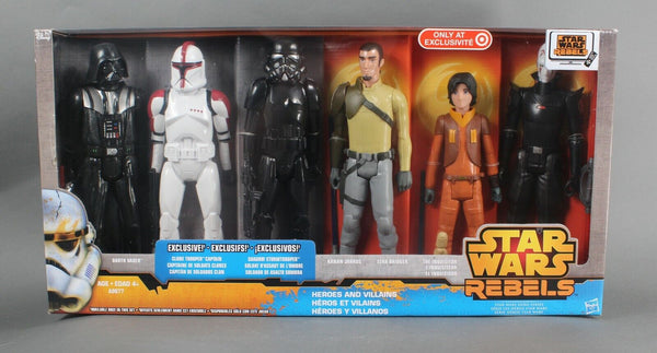 Hasbro Star Wars Rebels Heroes And Villains 6 Pack Action Figure