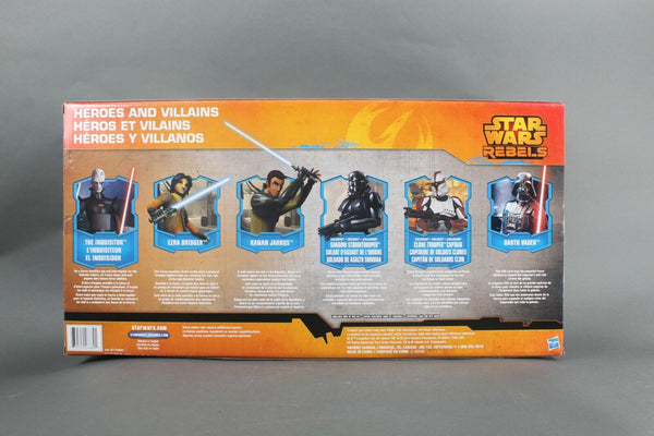 Hasbro Star Wars Rebels Heroes And Villains 6 Pack Action Figure