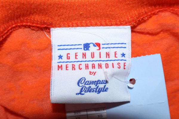 Campus Lifestyle Sz XS Orange Giants 2014 World Series Cotton Burnout Top