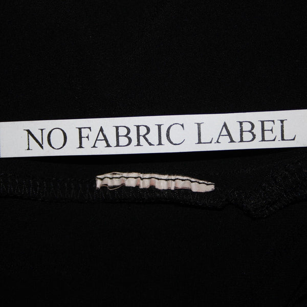 Sympli Sz 10 Black Cold Collar Asymmetrical V Neck Jersey Top