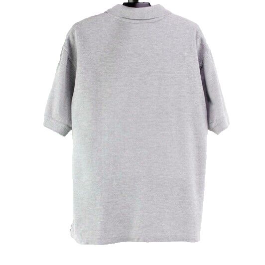 Ultra Club Gray Cotton Blend Short Sleeve Polo Supreme Shirt