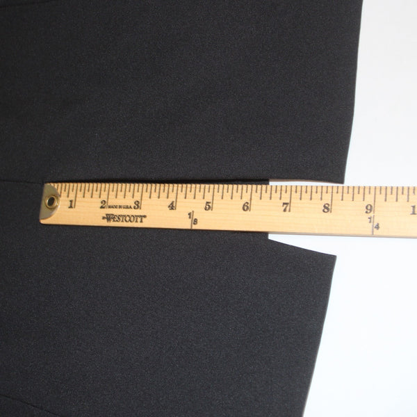 Banana Republic Dress Sz 18 Black Sleeveless Knee Length Polyester Spandex Dress