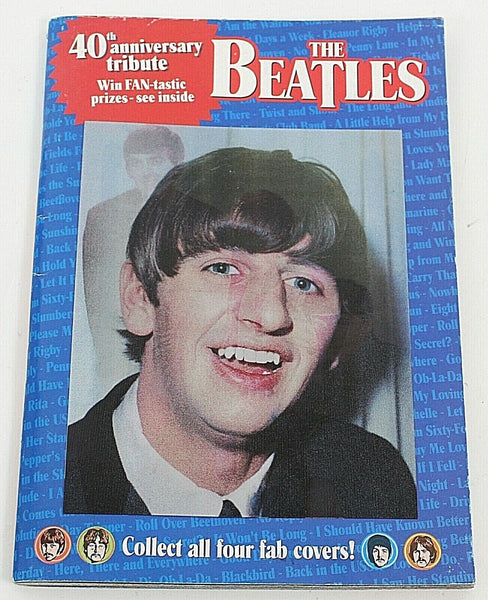 The Beatles Hologram Cover Ringo 40th Anniversary Tribute 2003 Mini Mags