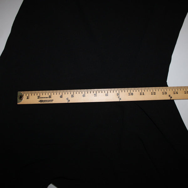 Eileen Fisher NEW $248 Georgette Crepe Sz 1x x 34 Black Slim 100% Silk Pant
