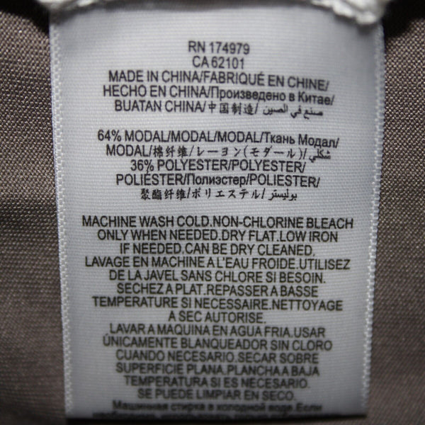 BCBGMaxazria NEW $138 Sz XS Vintage Spanish Moss Brown Modal Polyester Dress