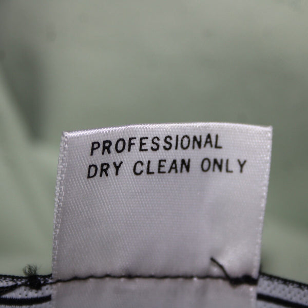 St John Sport Sz 16 x 35 Mint Green Pockets Straight Leg Cotton Lycra Jeans