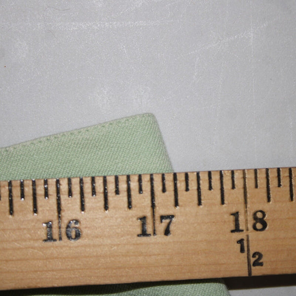 St John Sport Sz 16 x 35 Mint Green Pockets Straight Leg Cotton Lycra Jeans