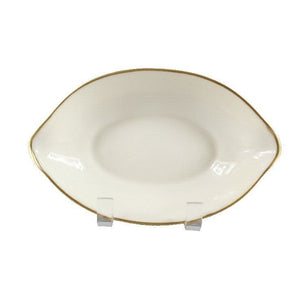 Lenox Harvest Cream Gold 4.5" x 3" Sauce Ashtray Salt Bowl