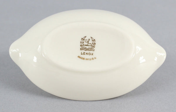 Lenox Harvest Cream Gold 4.5" x 3" Sauce Ashtray Salt Bowl