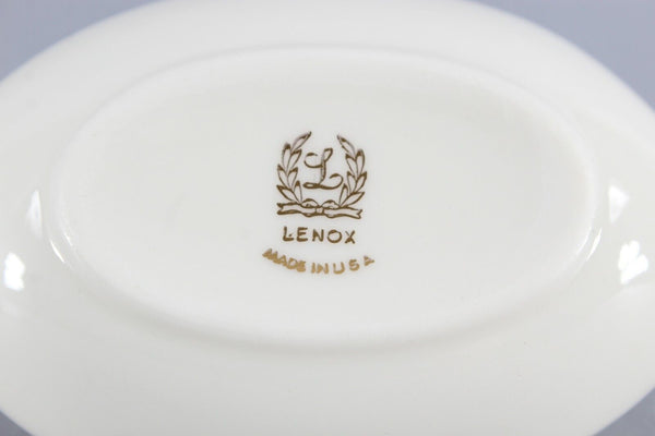 Lenox Harvest Cream Gold 4.5" x 3" Sauce Ashtray Salt Bowl