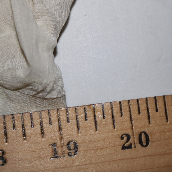 Johnny Was Sz M Cream Multi Color Embroidered Mesh Rayon 100% Rayon PolyTop