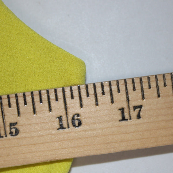 Calvin Klein Jumpsuit Sz 10 x 25 Lime Yellow Belted Pockets V Neck Poly Spandex