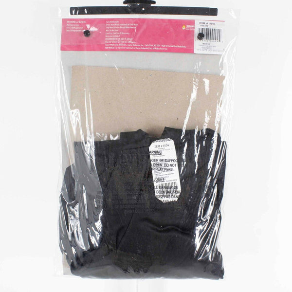 Fun World NEW Sz Adult OS up to 14 Black Dress Belt Hat Witches Costume