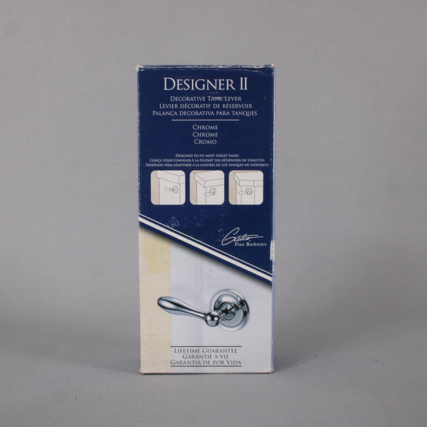 Designer II Tank Lever NEW Chrome Decortive Tank Lever