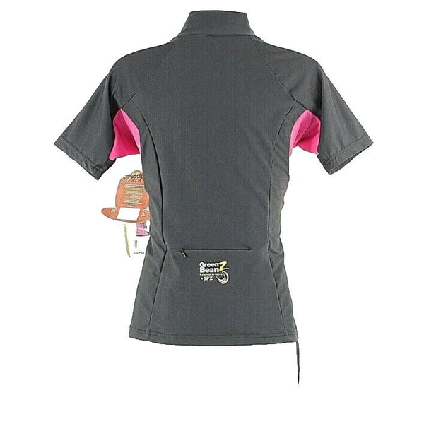 Green Bean NEW S Pink Charcoal S Cafe Polyester Spandex Sun Protection Top