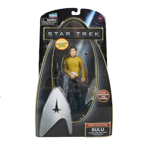 Playmates NEW Star Trek Warp Collection Sulu Posable Action Figure