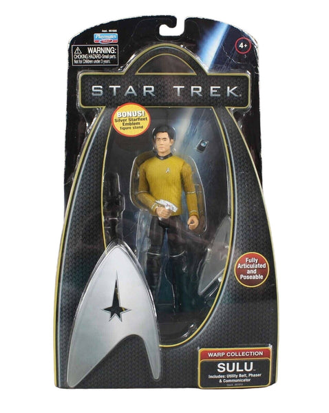 Playmates NEW Star Trek Warp Collection Sulu Posable Action Figure