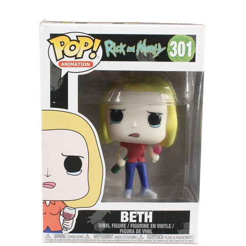 Funko POP Animation Rick And Morty #301 Beth Collectible Vinyl Figure