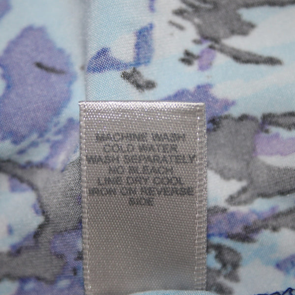 Avenue Dress NEW $70 Sz 22 Blue Black Purple Twisted Front Poly Spandex Dress