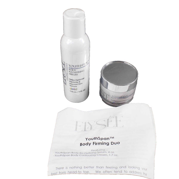 ELYSEE NEW YouthSpan Body Firming Duo Serum 4floz Cream 1.7oz Set