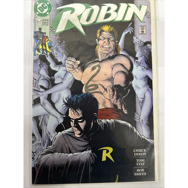 Dc Comic Book  Robin 5 of 5 May 91 Comic Book