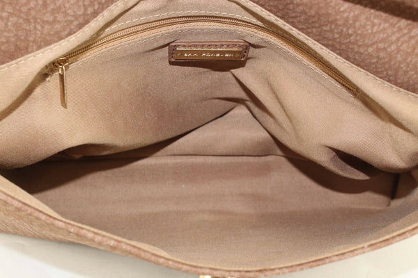 Bam Forever 13 x 7 x 3 Brown Vegan Suede Wrap Tie Polyurethane Clutch Purse