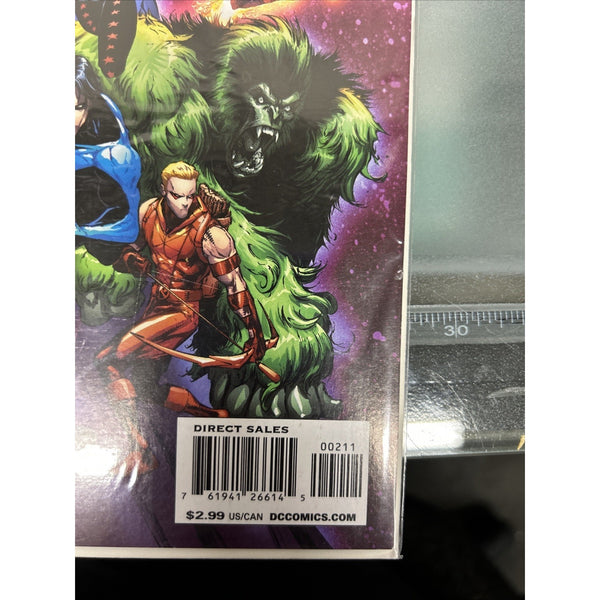 DC Comic Book Titans #2 Winick Benitez Llamas July 2008 Comic Book