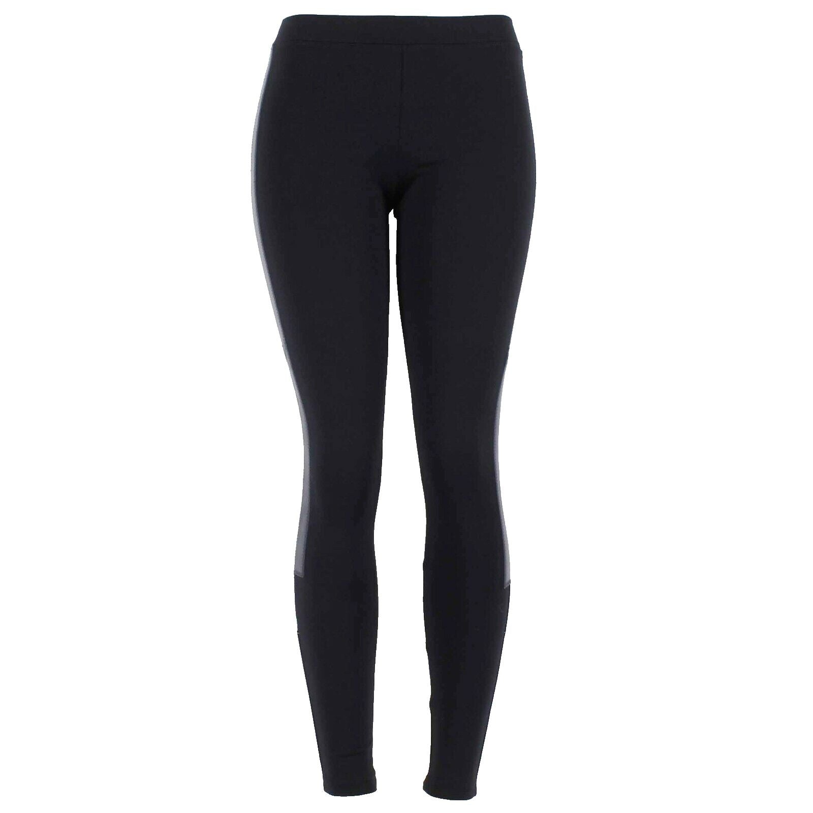 David Lerner NEW $169 James Sz S X 29 Black Stripe Nylon Spandex Legging Pant