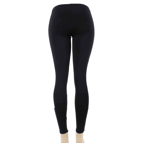 David Lerner NEW $169 James Sz S X 29 Black Stripe Nylon Spandex Legging Pant