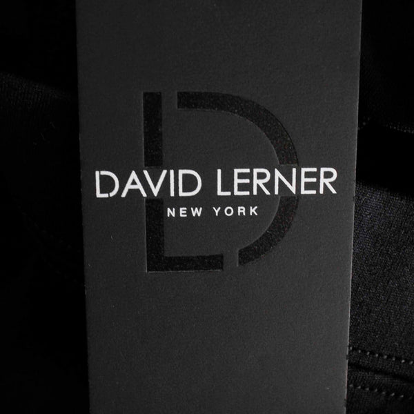 David Lerner NEW $169 James Sz S X 29 Black Stripe Nylon Spandex Legging Pant