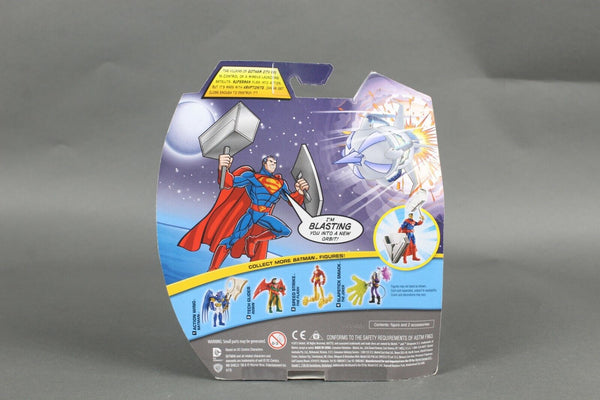 Mattel Batman DC Comics Steel Shield Superman Collectible Action Figure