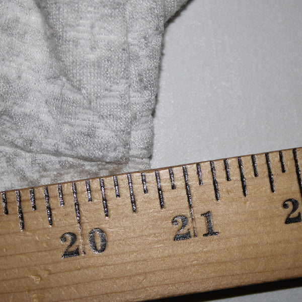 T By Talbots S L Gray White Collared Polyester Spandex Faux Fur Sweater