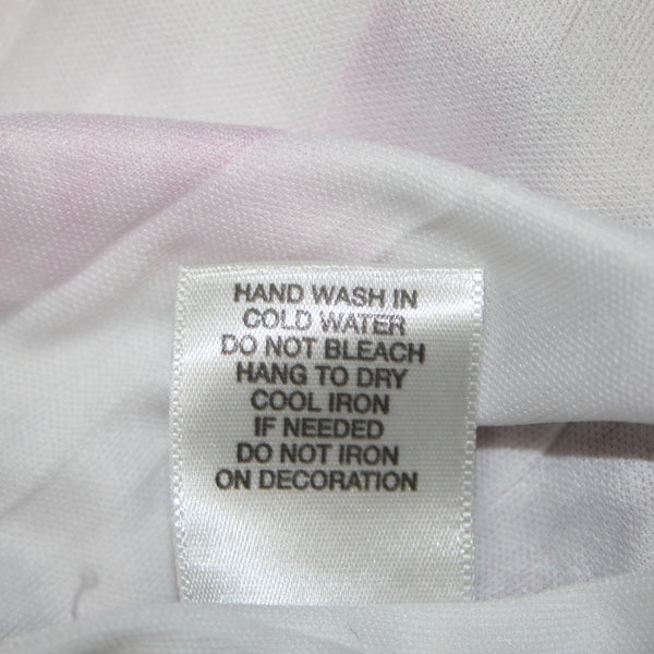 Dress Barn Top NEW $34 Sz 2x Pink Multi Color Floral Asymmetrical 100% Poly Top