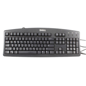 Dell RT7D20 Black UNTESTED Wired Keyboard