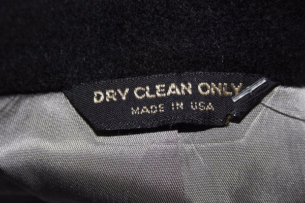 Club Room Black Pure Cashmere Two Button Men's Blazer Jacket