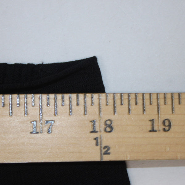 Dana Buchman Pant NEW $290 Camille Sz 18 x 31 Black Pleated 100% Wool Pant