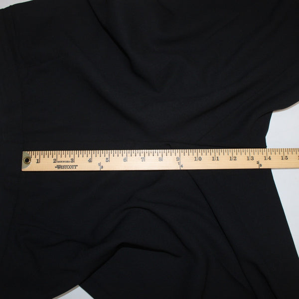 Dana Buchman Pant NEW $290 Camille Sz 18 x 31 Black Pleated 100% Wool Pant