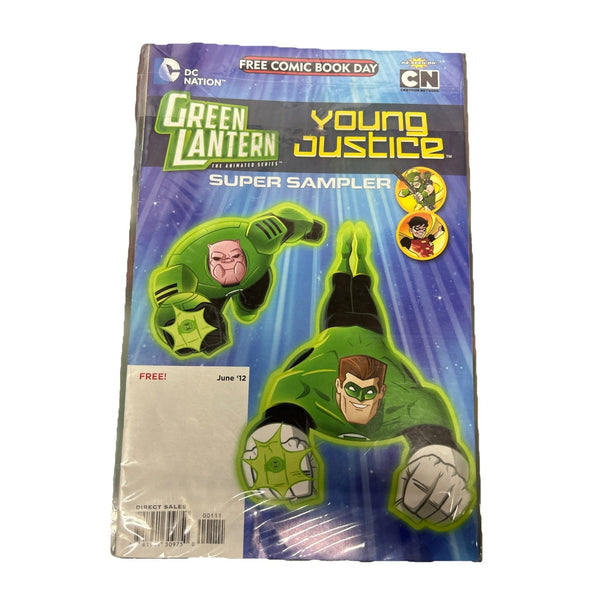 Dc Nation Young Justice Green Lantern Free Comic 2012 Comic Book