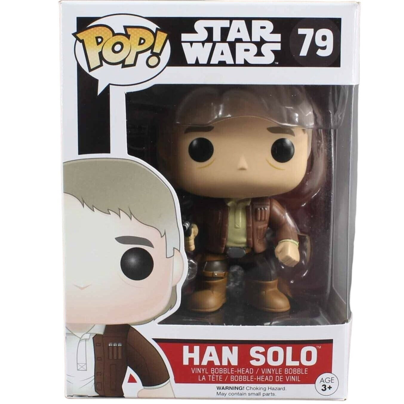 Funko POP Star Wars #79 Han Solo Vinyl Bobble Head Collectible